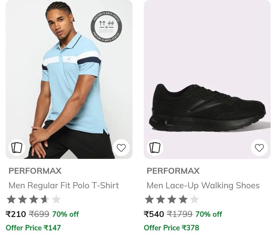 AJIO | Jeans & Shorts Under ₹499