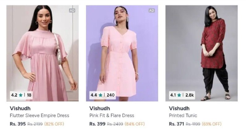Vishudh Ethnic Wear Under 399
