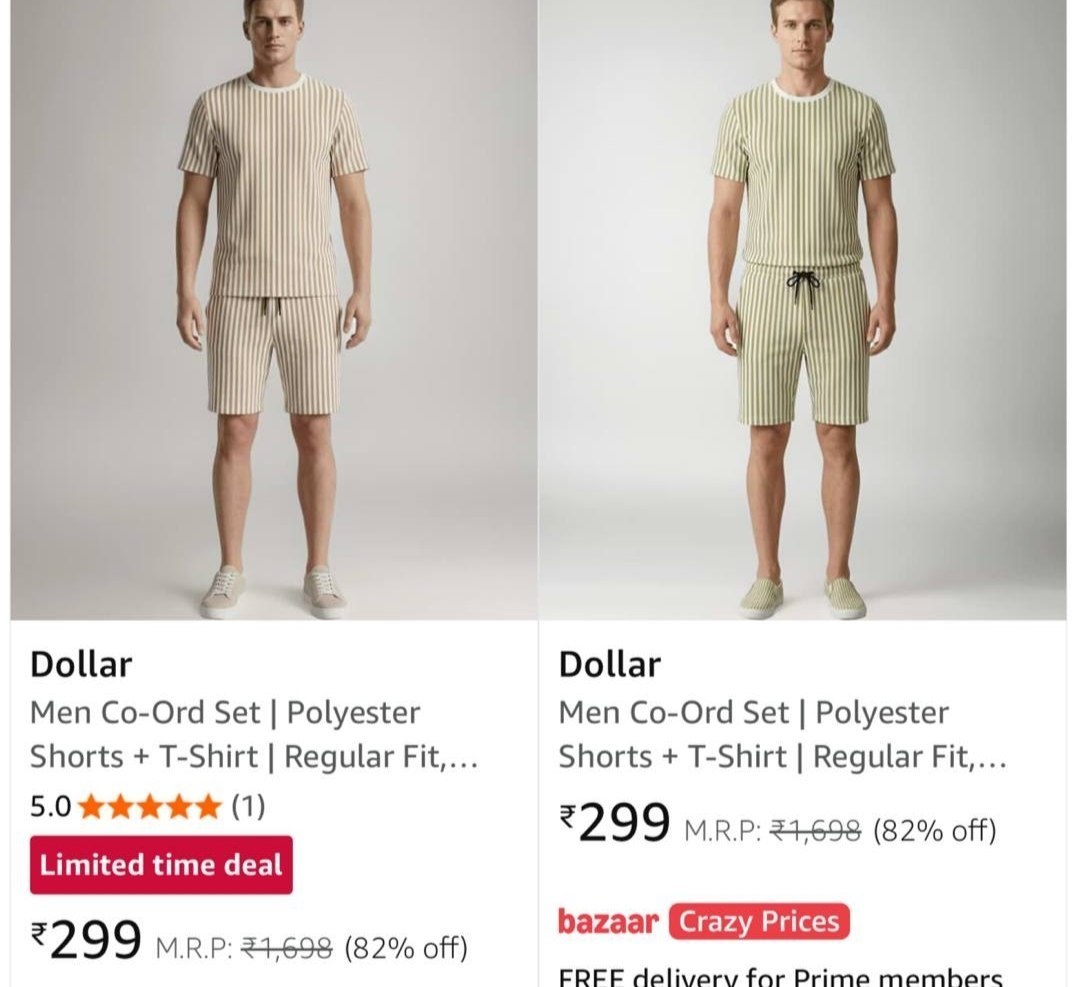 Amazon.in : Dollar Men Co-Ord Set