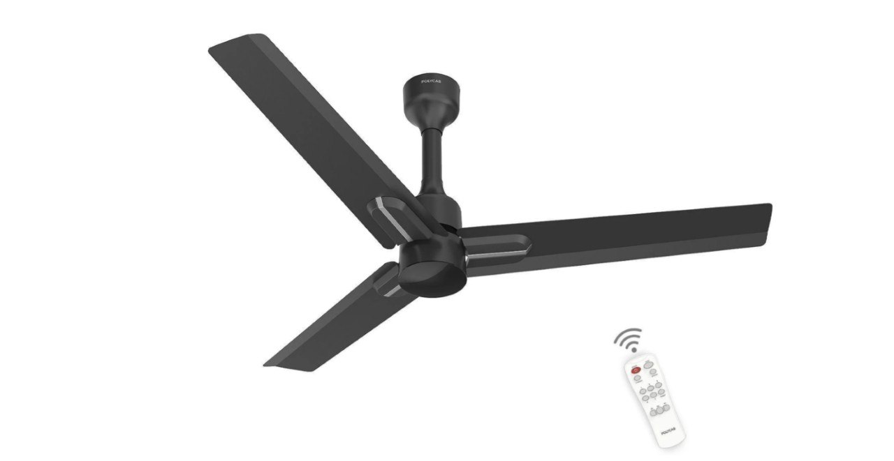 Polycab Wizzy Neo BLDC with Remote 1200 mm Ceiling Fan