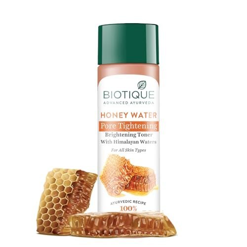 Biotique Honey Water Pore Tightening Brightening Toner with ...