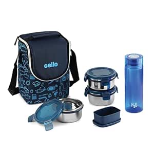 Cello Lunch Box Set with Jacket for ₹487.