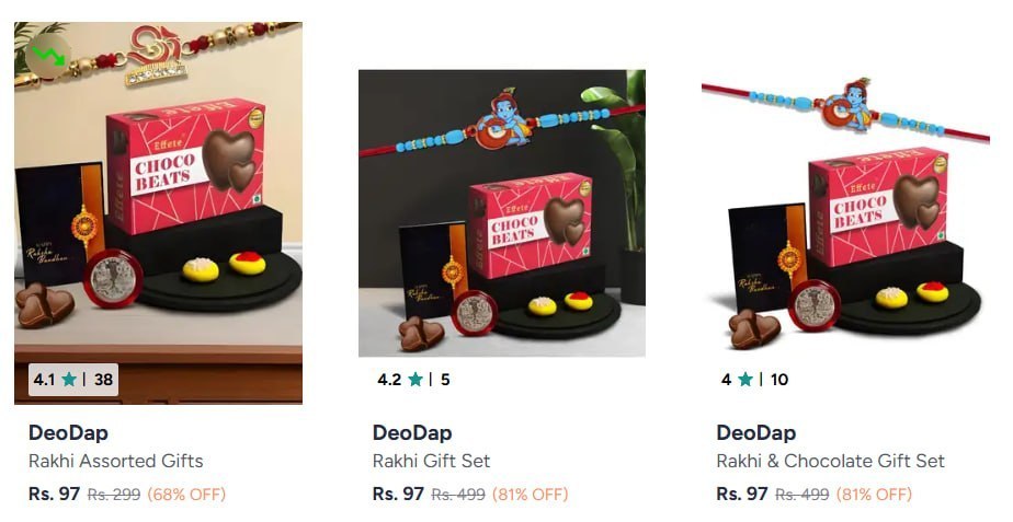 Myntra | Buy Assorted Gifts starting