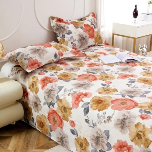 Dew Cotton Double Bedsheet Set .