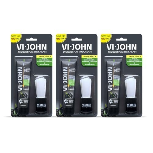 VI-JOHN Dermatologically Tested Purifying Charcoal Premium S...