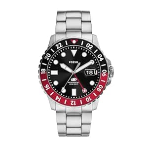 FOSSIL GMT SILVER WATCH FS6092 worth Rs 15995/- at Rs. 5506