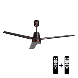 Nippo Vayou 1200mm Power 28W BLDC Ceiling fan with remote control | 7 Speed sett...