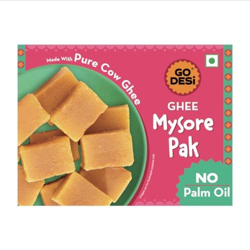 GO DESi - Mysore Pak | Made with Desi Ghee | Indian Mithai |...