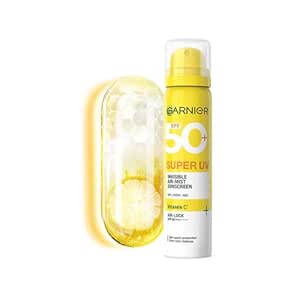 Garnier SuperUV Invisible Air Mist Sunscreen Spf50 PA++++ (75ml)