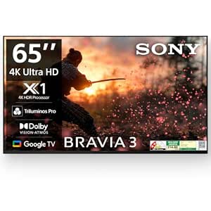 SONY BRAVIA 3 Series 164 cm (65 inches) 4K Ultra HD .