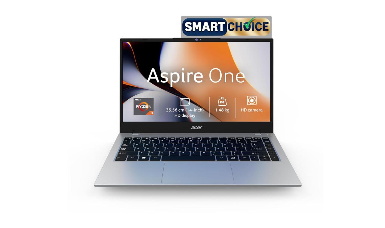 Acer One Ryzen 3 7320U / 8GB / 256Gb