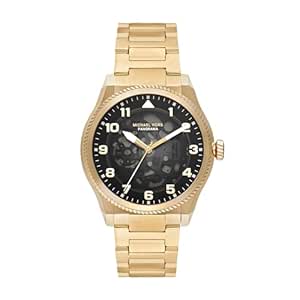 Michael Kors Panorama Gold Automatic Stainless Steel Watch MK9218