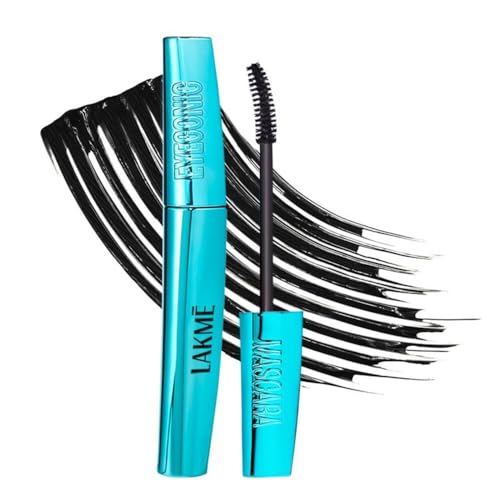Lakme 9 to 5 Eyeconic Curling Mascara, Lightweight, Water-Re...
