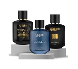 BEARDO Thug Life Edp Combo Whisky Smoke Single Malt, Don & Legend Perfuem for Men (50mlx3) | Long…