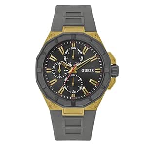 GUESS R2 Analog Watch for Men with Round Dial & Water Resistant Man's Wrist Watches
