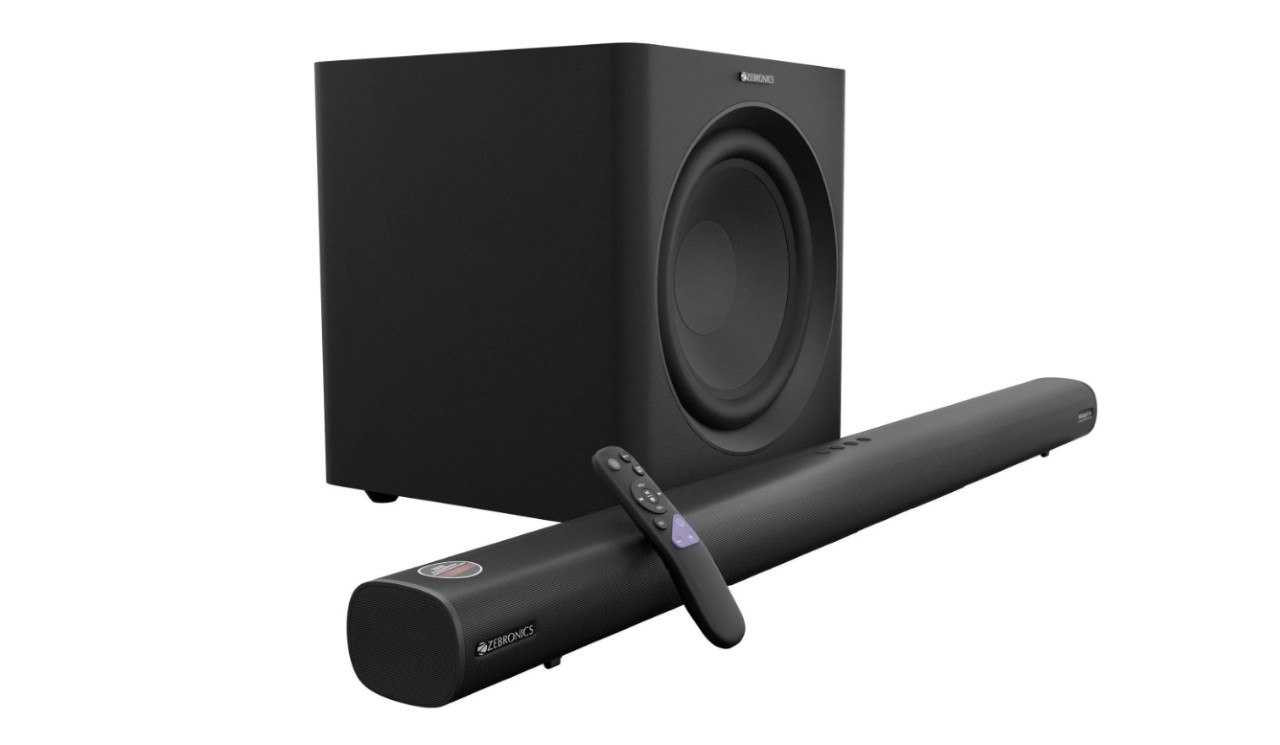 ZEBRONICS BAR 9920,Wireless Subwoofer 900 W Bluetooth Soundbar