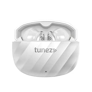 tunez Elements E02 True Wireless Earbuds with Bluetooth V5.3+EDR, 16M Working Distance, 42 Hours…