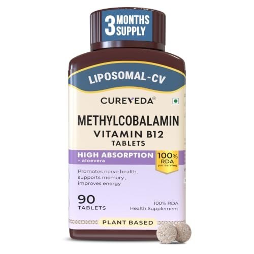 Liposomal Vitamin B12 1500 mcg (90 Tablets) .