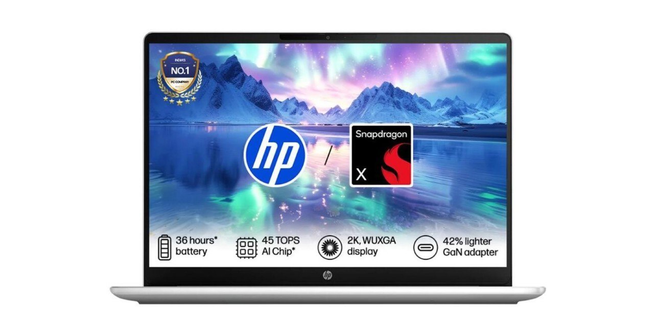 HP Omnibook 3 Next Gen AI PC Snapdragon X - (8 GB/512 GB SSD