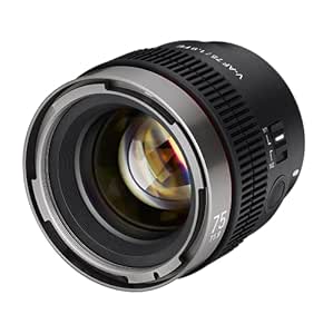 Samyang V-AF 75mm T1.9 FE Lens for Sony E (Black)