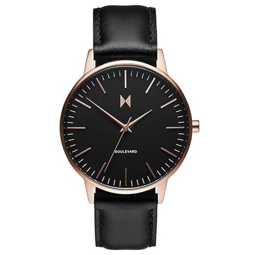 MVMT Boulevard Analog Black Dial Women's Watch-D-MB01-RGBL