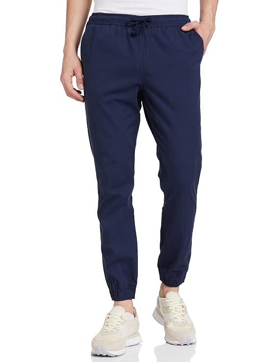 Symbol Men's Stretchable Regular fit Jogger Pants | Chinos | Casual Trousers